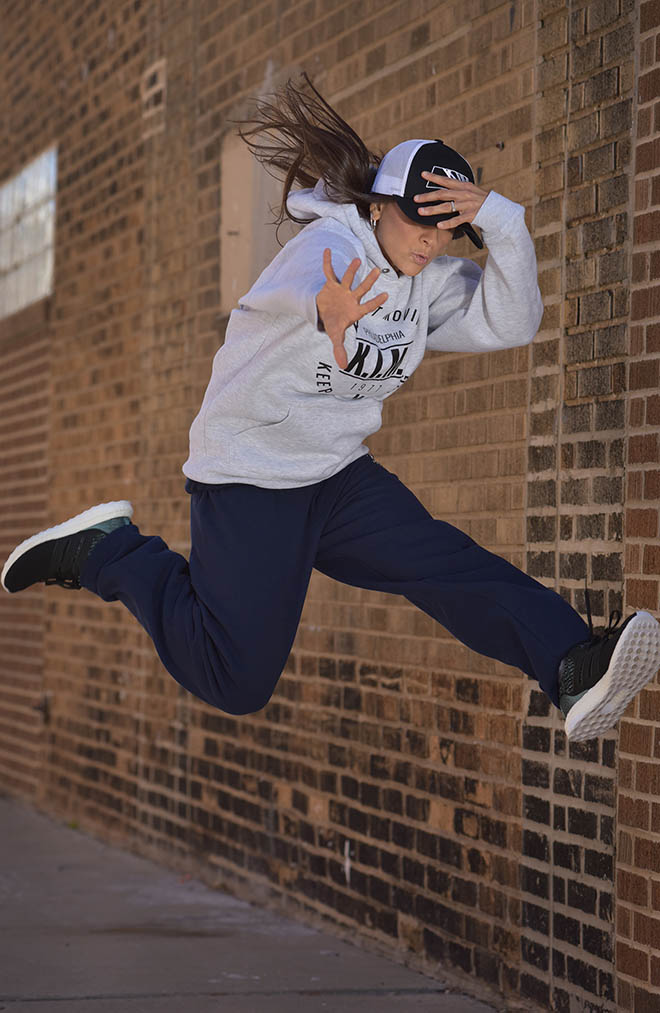 Kim Dolan, founder of K.I.M. Keep It Moving