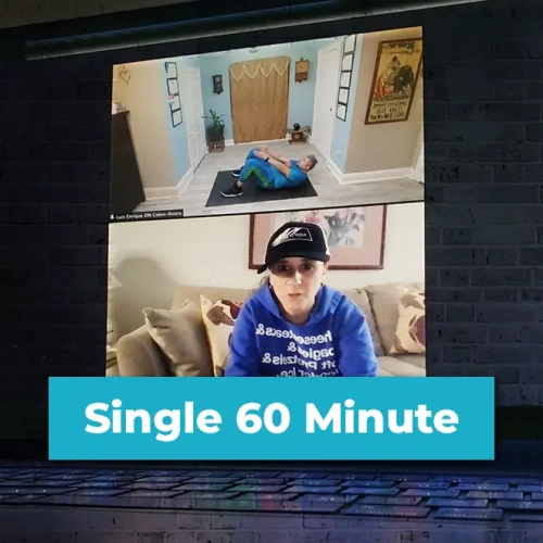 single 60 minute virtual personal training sessions